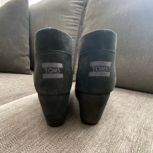 TOMS suede heels - Picture 2 of 4